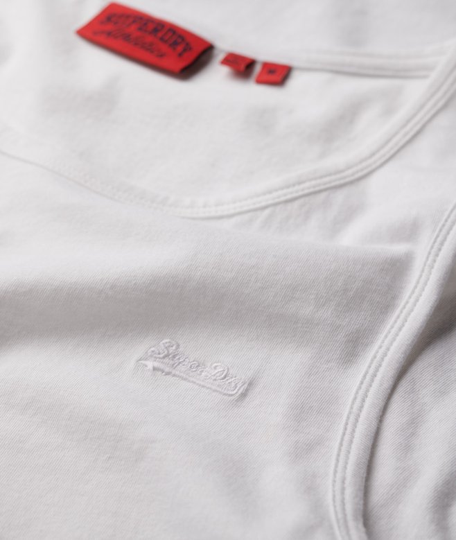 superdry Camiseta sin mangas con logotipo Essential Limitado a 3 días