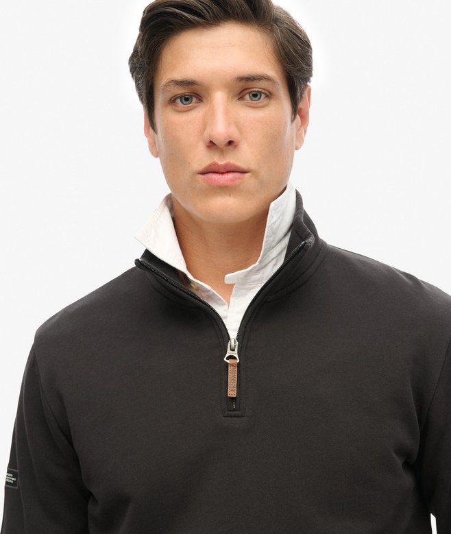 superdry Sudadera con media cremallera y logotipo Core Libre de impuestos