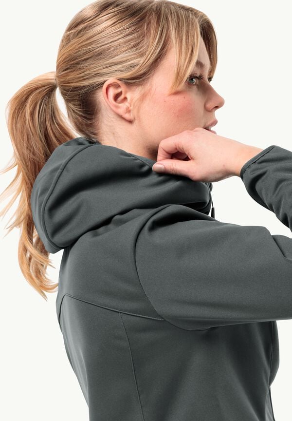 Jack Wolfskin Windhain Hoody W Tienda de fábrica