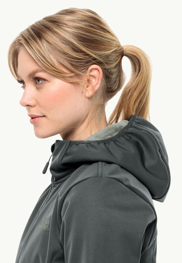Jack Wolfskin Windhain Hoody W Tienda de fábrica