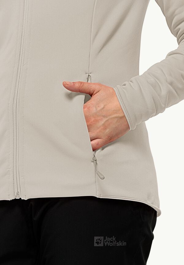 Jack Wolfskin Baiselberg Hooded Fz W Última moda
