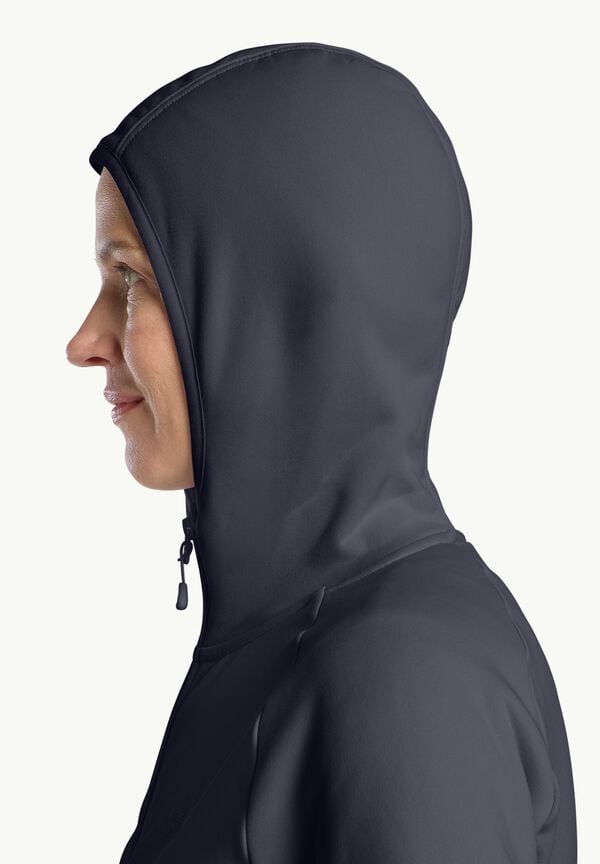 Jack Wolfskin Baiselberg Hooded Fz W Devoluciones gratuitas