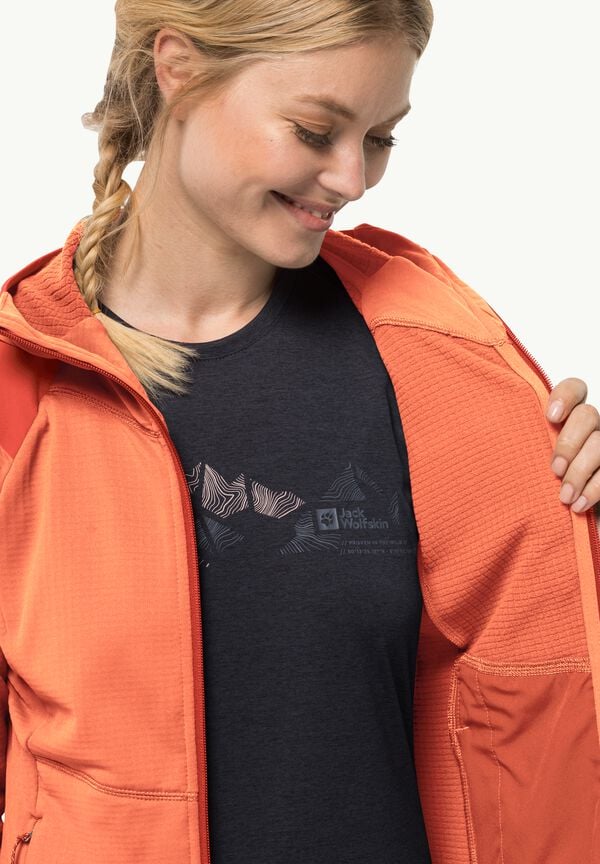 Jack Wolfskin Kolbenberg Hooded Fz W Promoción por tiempo limitado