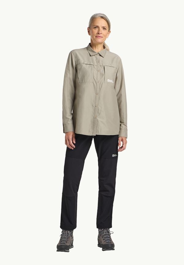 Jack Wolfskin Barrier Ls Shirt W Envío internacional gratuito