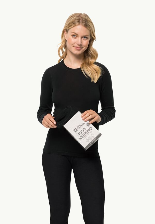 Jack Wolfskin Merino Longsleeve W Ventas relámpago