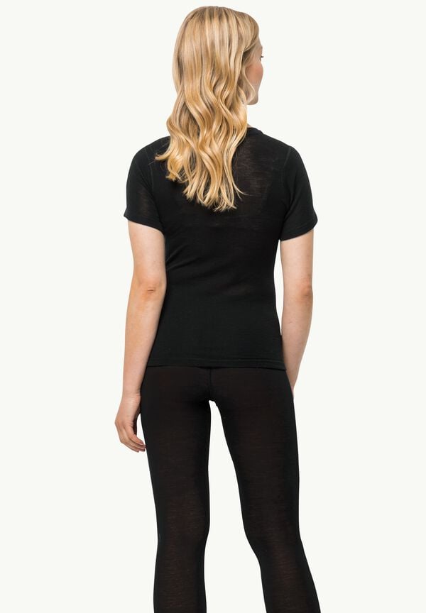 Jack Wolfskin Merino Shortsleeve W Descuento