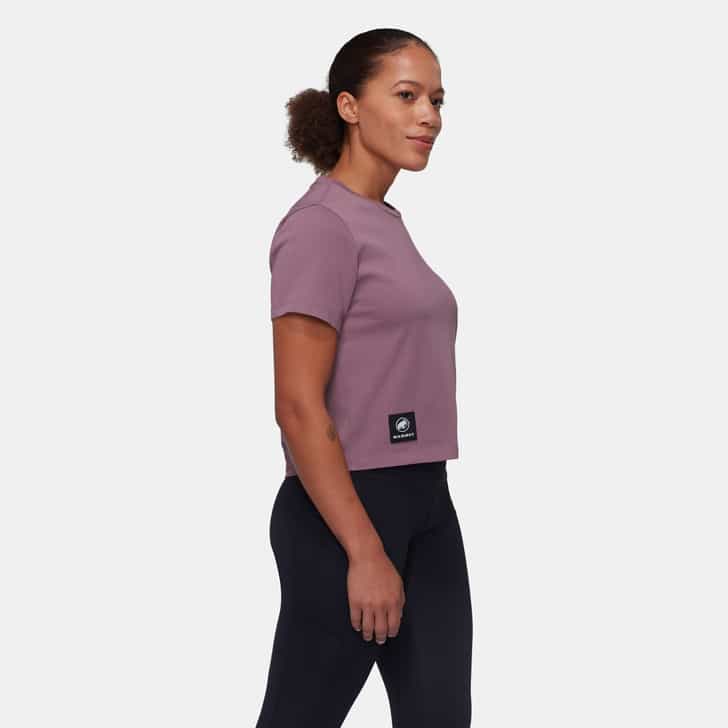 mammut Massone T-Shirt Cropped Women Patch Envío internacional gratuito