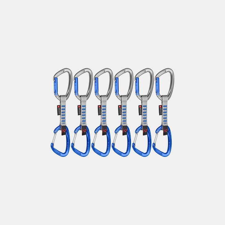 mammut Crag Keylock Wire 10 cm Indicator 6-Pack Quickdraws Tienda de fábrica