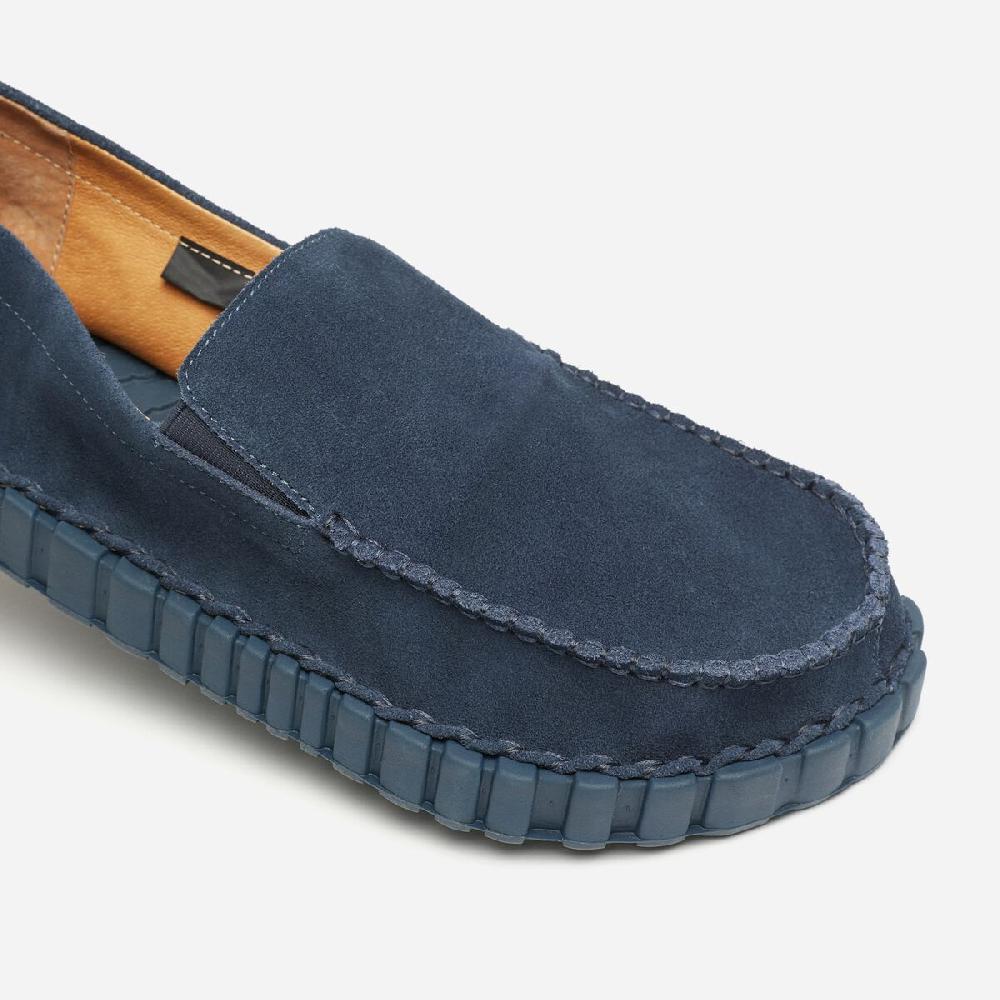 ﻿vibram Tropical Mok Suede Blue Solo hoy