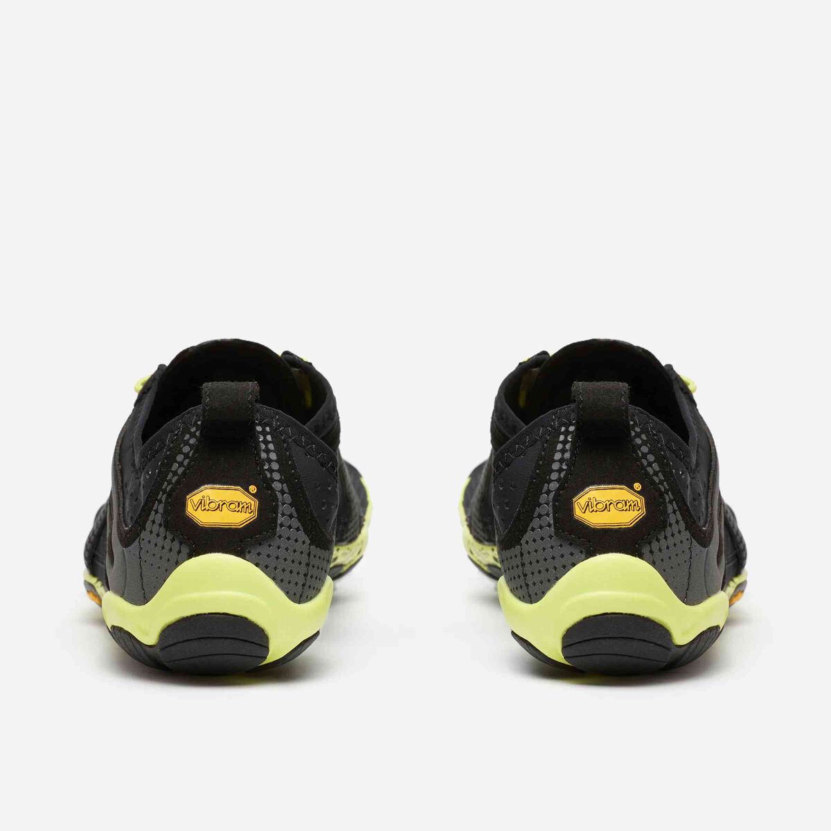 vibram V-Run Hombre Black / Yellow Rebajas de fin de temporada