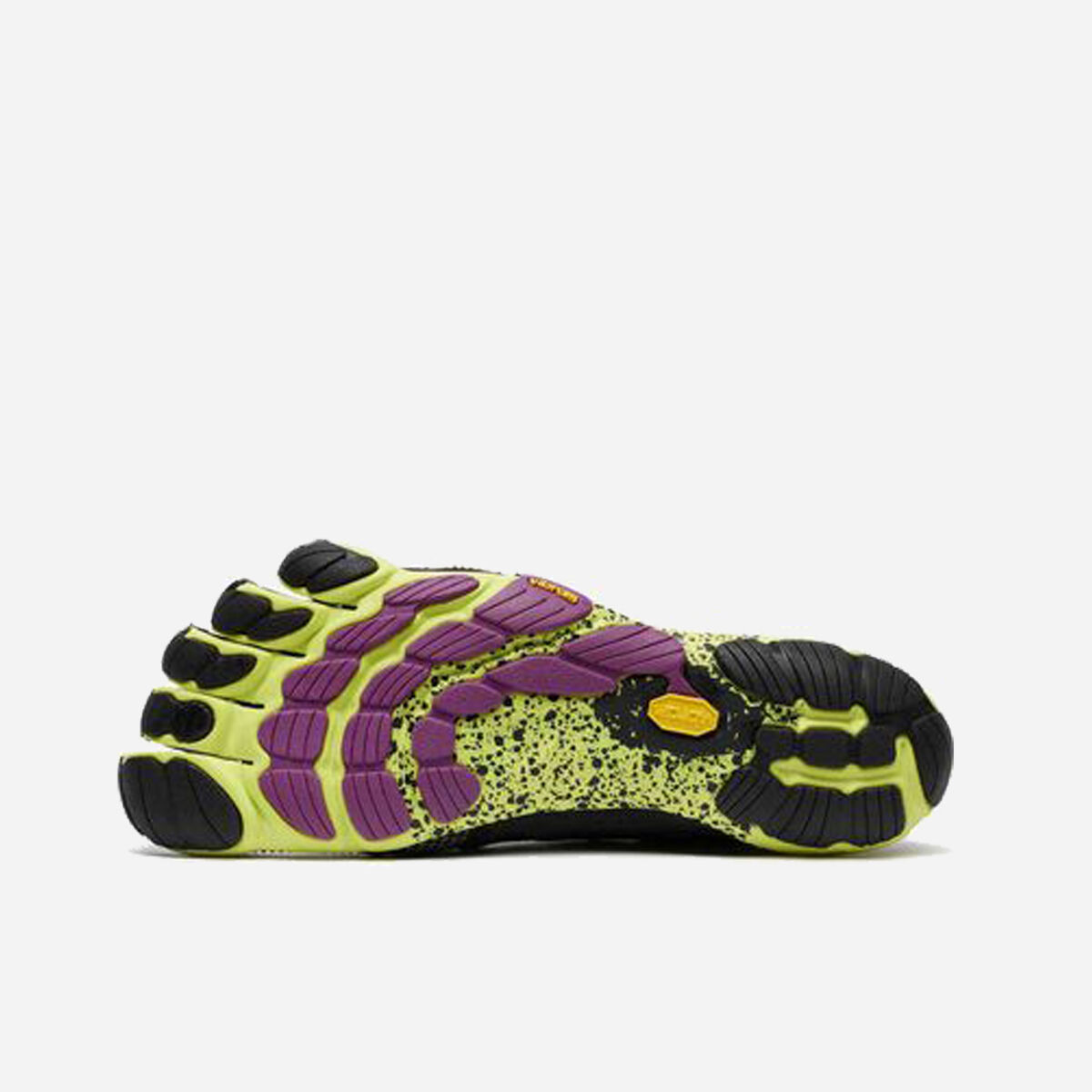 vibram V-Run Mujer Black / Yellow / Purple Precio ultrabajo