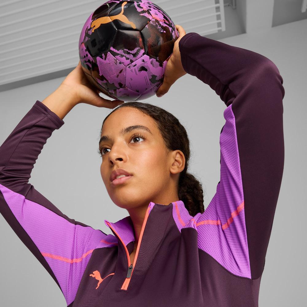 Puma Camiseta de fútbol con cuello con cremallera IndividualBLAZE para mujer Grandes ahorros