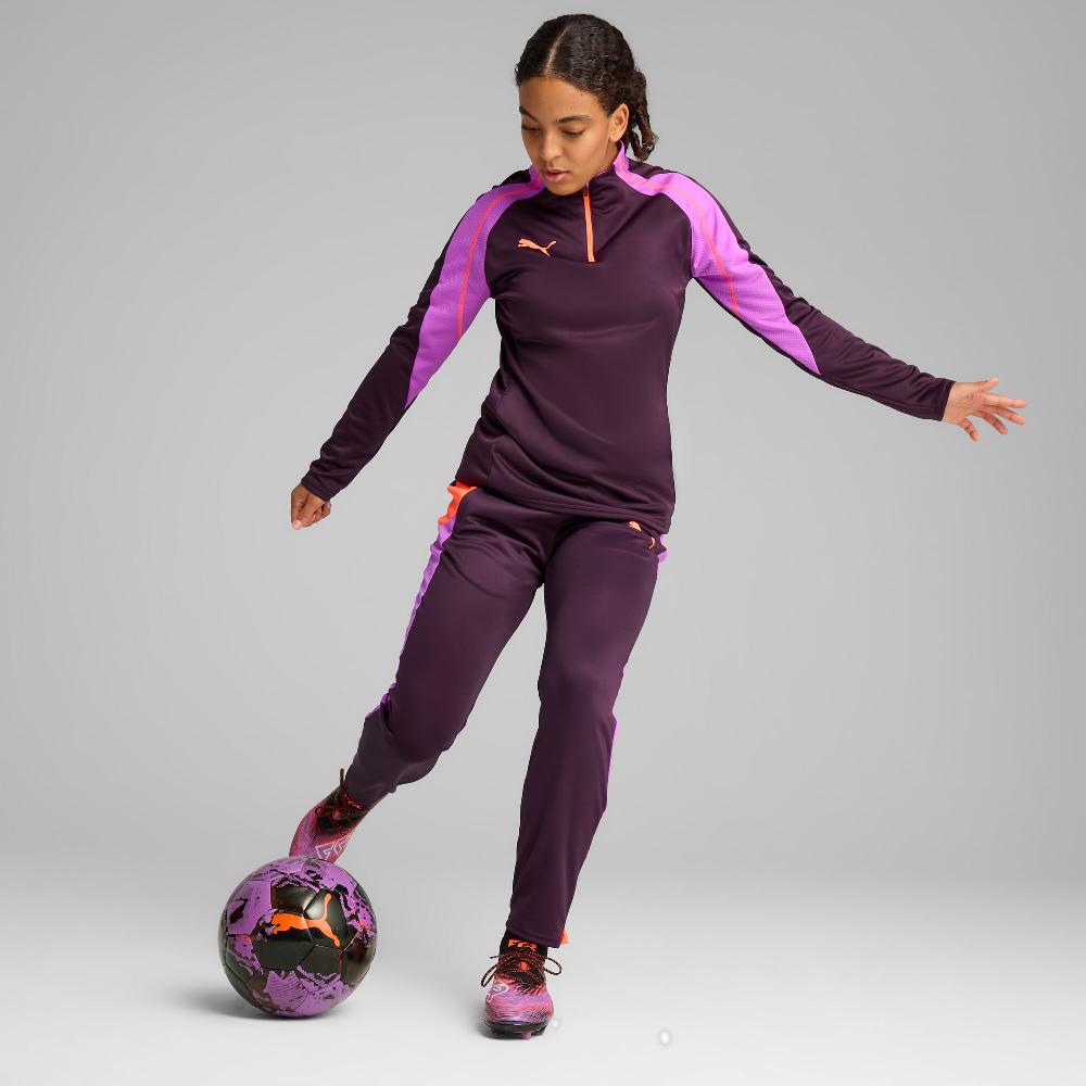 Puma Camiseta de fútbol con cuello con cremallera IndividualBLAZE para mujer Grandes ahorros