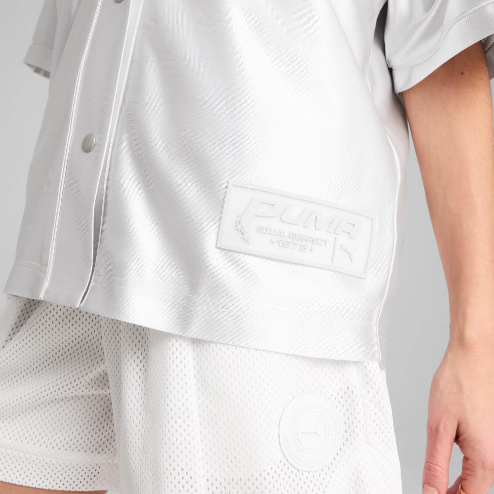 Puma Camiseta Jer-She inspirada en el béisbol para mujer Mejor oferta