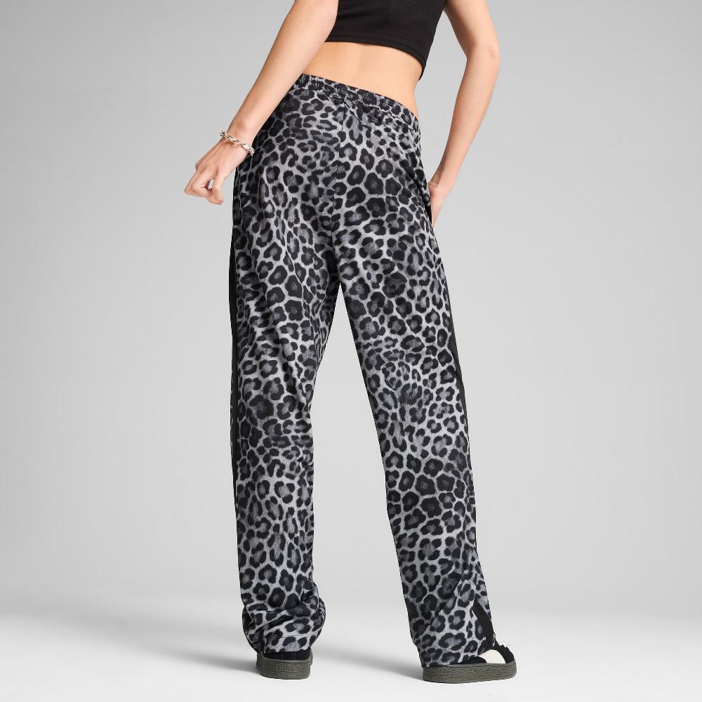Puma Pantalones rectos con estampado integral T7 LEO LUXE para mujer Último día