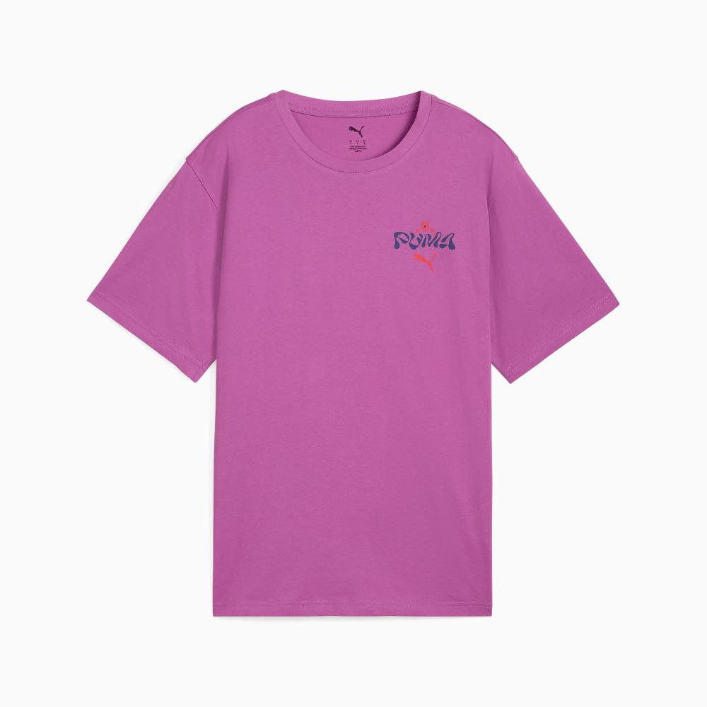 Puma Camiseta estampada holgada ESS FLORAL PACK para mujer Mejor oferta