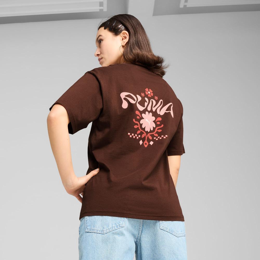 Puma Camiseta estampada holgada ESS FLORAL PACK para mujer Rebajas online