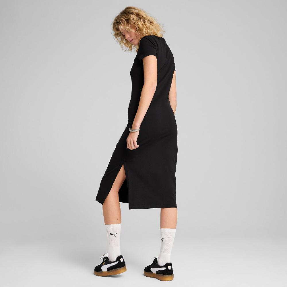 Puma Vestido midi con abertura WARDROBE ESS para mujer Oferta especial