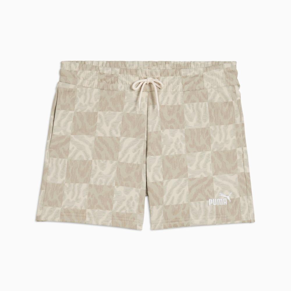 Puma Shorts de talle medio ESS GRAPHIC 5" para mujer Últimos 2 días