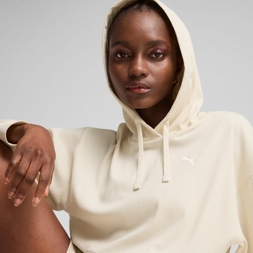 Puma Sudadera de canalé con capucha ESS ELEVATED Comfort para mujer Solo queda un día