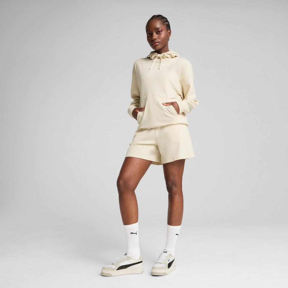 Puma Sudadera de canalé con capucha ESS ELEVATED Comfort para mujer Solo queda un día
