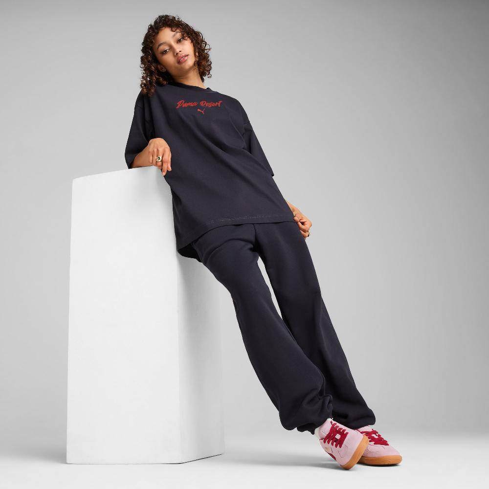 Puma Camiseta estampada extragrande PREMIUM ESS unisex Precios de Black Friday