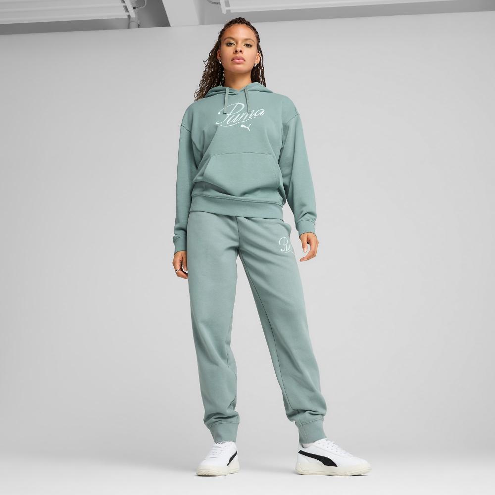 Puma Sudadera con capucha ESS SCRIPT Comfort para mujer Rebajas de fin de temporada