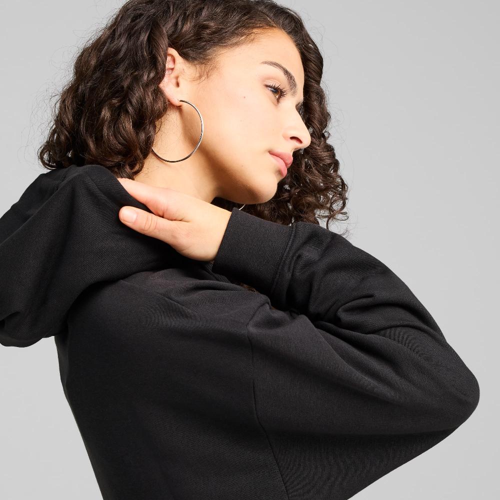 Puma Sudadera con capucha ESS SCRIPT Comfort para mujer Precio ultrabajo