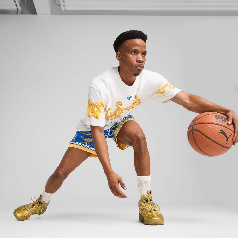 Puma Camiseta de baloncesto Melo Golden para hombre Liquidación