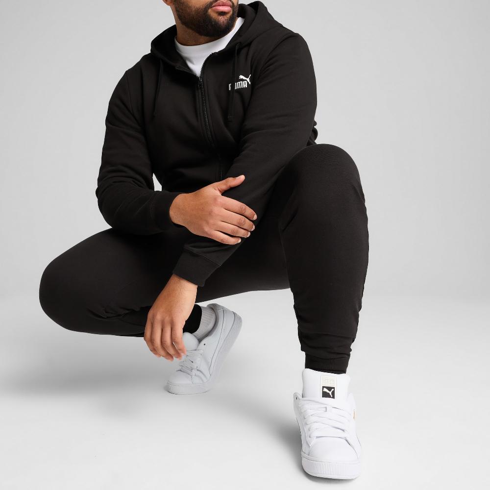 Puma Pantalones de chándal semiajustados Essentials con logo n.º 1 para hombre Rebajas top