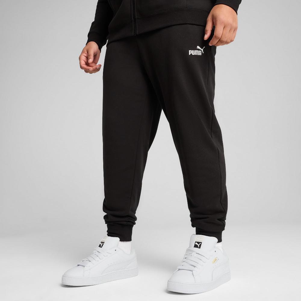 Puma Pantalones de chándal semiajustados Essentials con logo n.º 1 para hombre Rebajas top