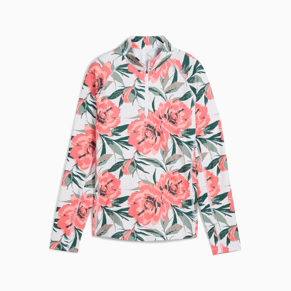 Puma Camiseta de cuello con cremallera YOU-V Beautiful Game para mujer COMPRAR AHORA