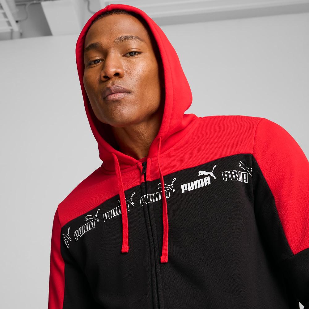 Puma Chaqueta con capucha y cremallera Around The Block para hombre ÚLTIMAS EDICIONES