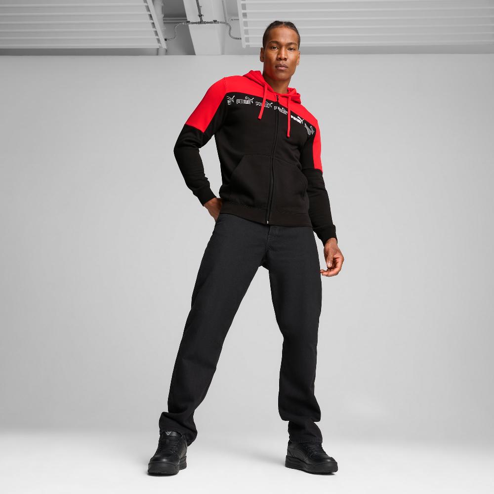 Puma Chaqueta con capucha y cremallera Around The Block para hombre ÚLTIMAS EDICIONES