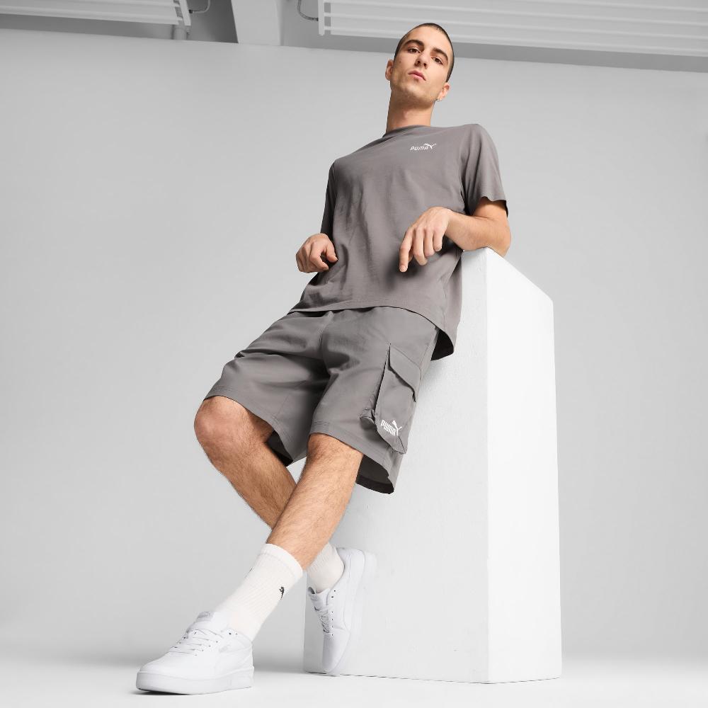 Puma Shorts cargo de punto Essentials con logo n.º 1 9" para hombre Ahorra y exporta