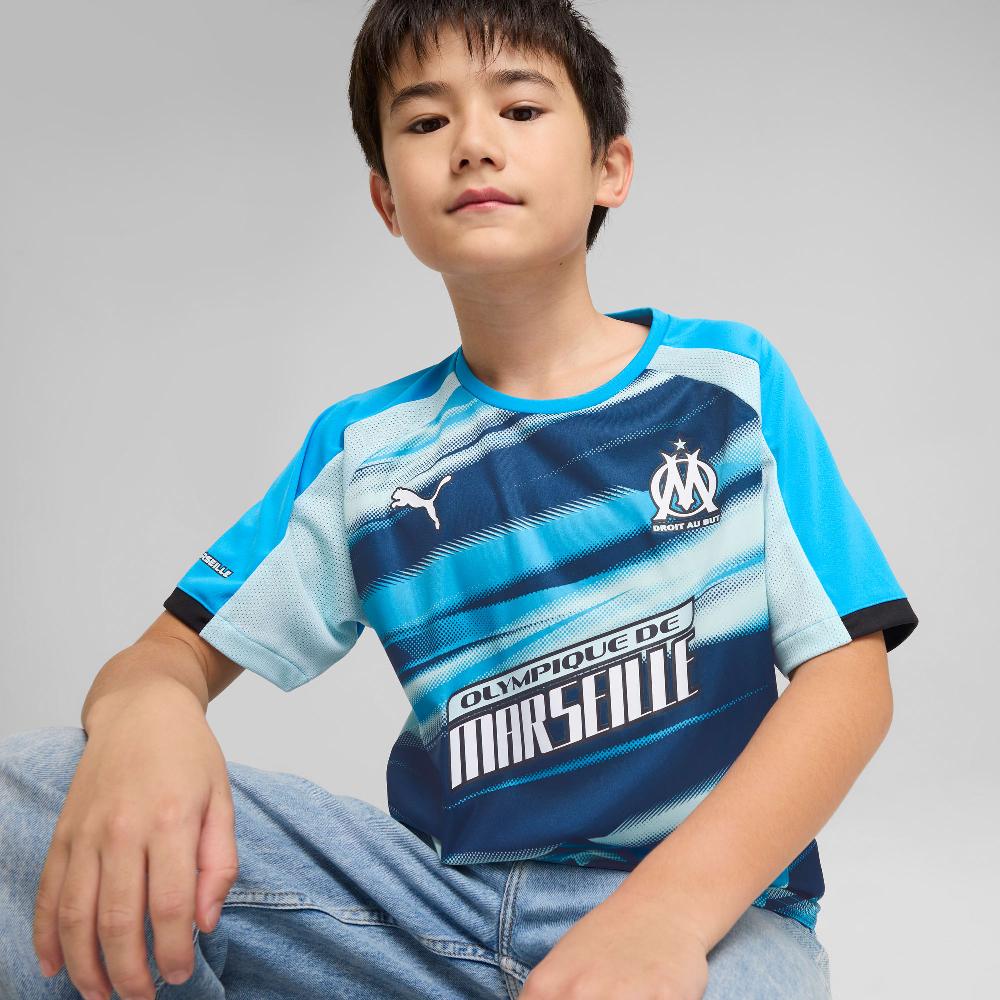 Puma Camiseta Olympique de Marseille Faster juvenil Outlet