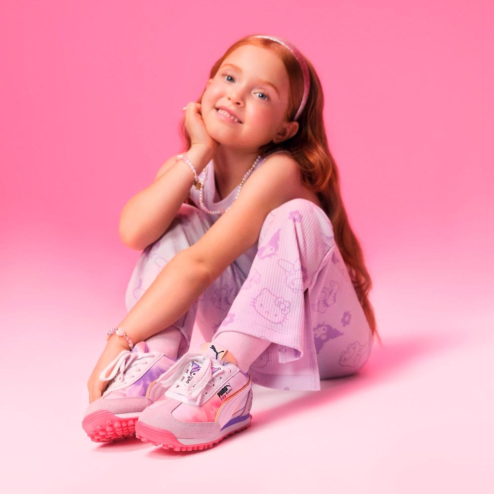 Puma Leggings acampanados de tejido acanalado PUMA x HELLO KITTY AND FRIENDS para niños Gran oferta