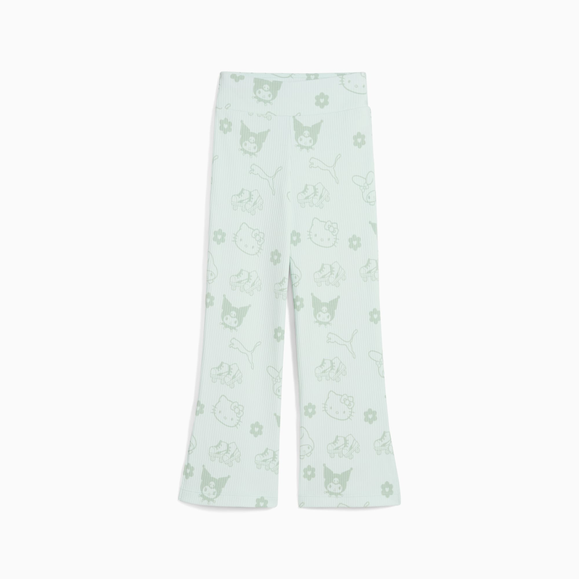 Puma Leggings acampanados de tejido acanalado PUMA x HELLO KITTY AND FRIENDS para niños Rebajas baratas