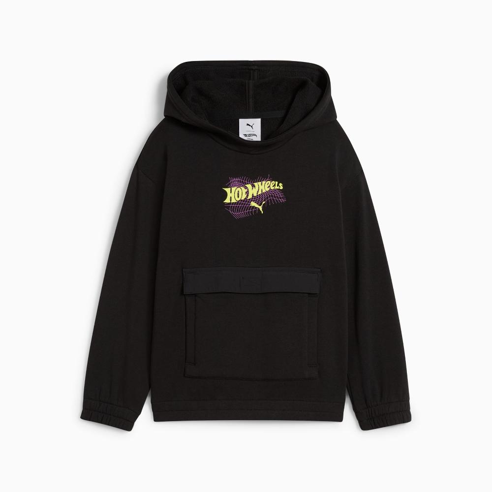 Puma Sudadera estampada de corte holgado y con capucha PUMA x HOT WHEELS™ para niños Precios de Black Friday