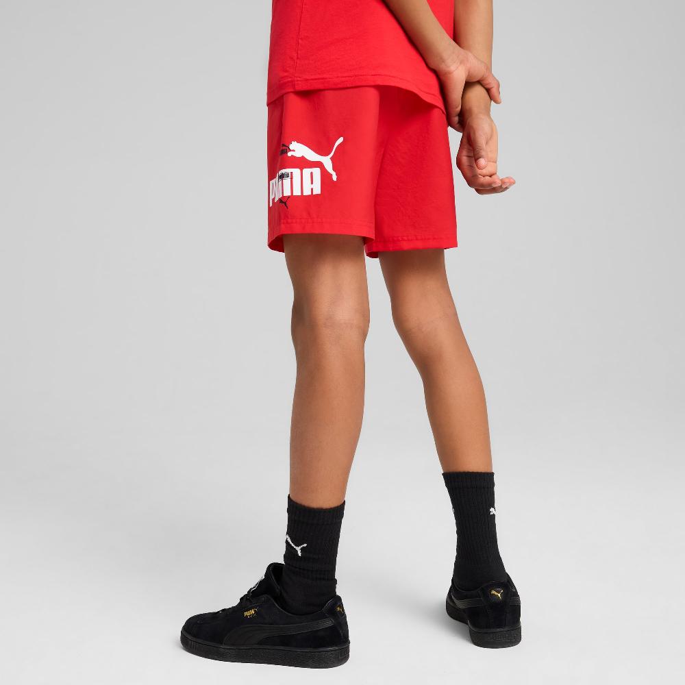 Puma Shorts tejidos Essentials Logo Lab Summer juveniles Descuento por venta flash
