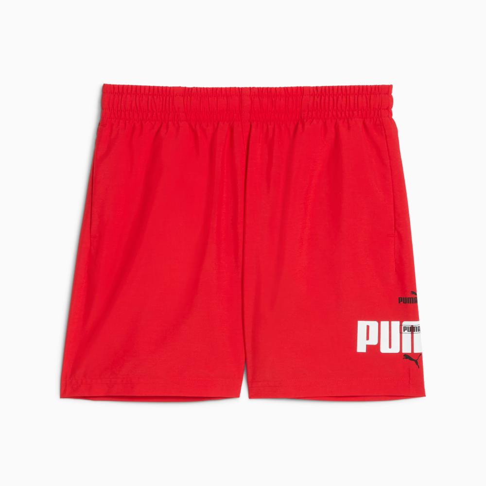 Puma Shorts tejidos Essentials Logo Lab Summer juveniles Descuento por venta flash
