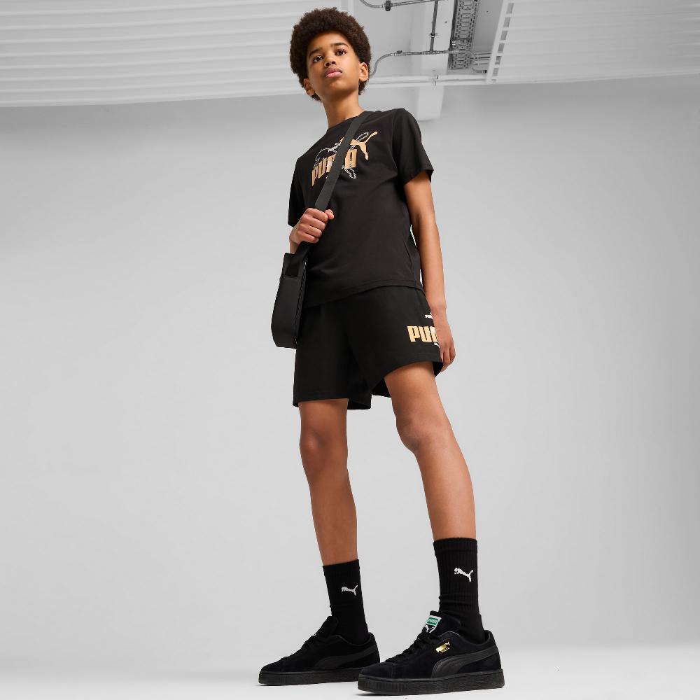 Puma Shorts tejidos Essentials Logo Lab Summer juveniles Ofertas de temporada