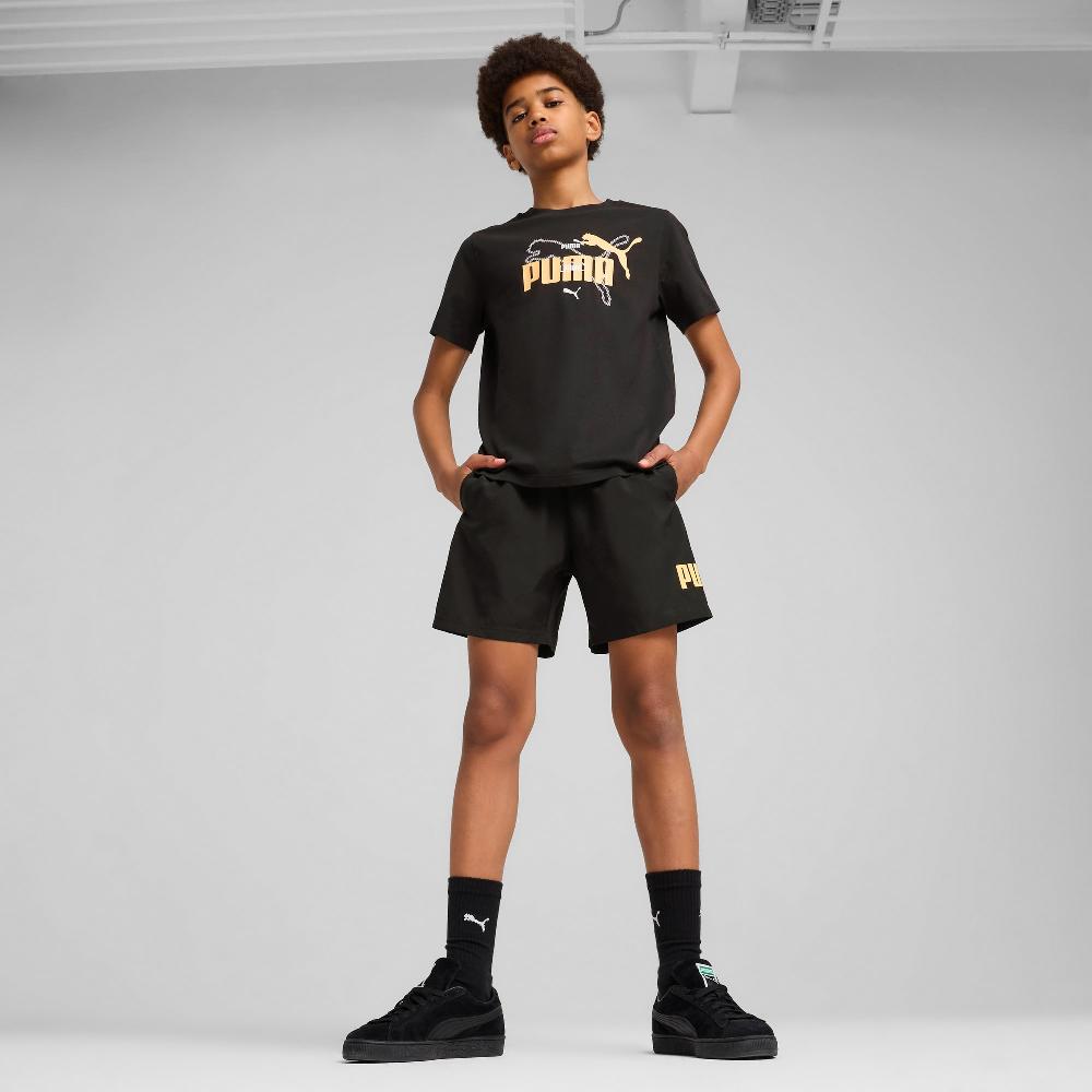 Puma Camiseta Essentials Logo Lab Summer juvenil Grandes ahorros